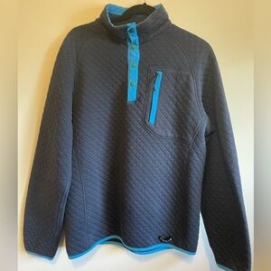 WOODS- Women's Farnham Quilted
Sweatshirt size medium